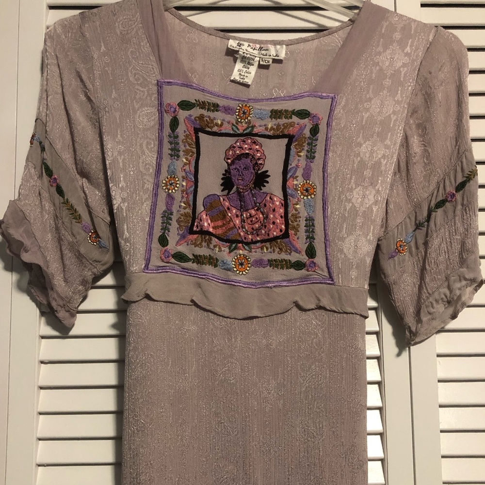 Vintage Papillon Made in India Dress